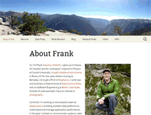 Tablet Screenshot of frankcleary.com